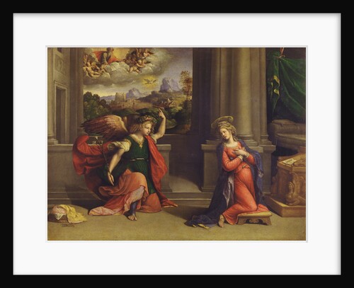 Annunciation by Benvenuto Tisi da Garofalo