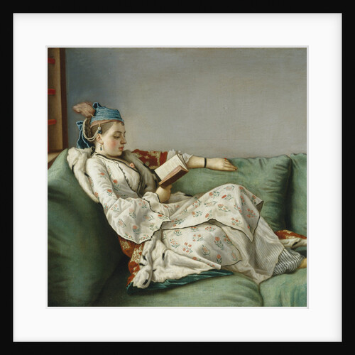 Portrait of Marie Adelaide of France by Jean-Etienne Liotard