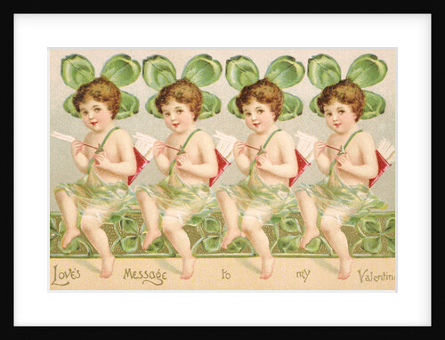 Love's Message to My Valentine Victorian Valentine by Anonymous