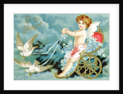 To My Sweetheart Victorian Valentine by Anonymous