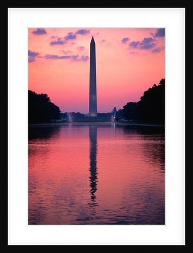 Washington Monument and Reflecting Pool by Anonymous