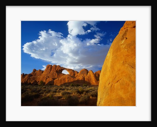 Rock Formations in Arches National Park by Anonymous