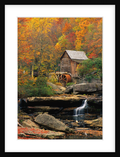 Glade Creek Grist Mill by Anonymous
