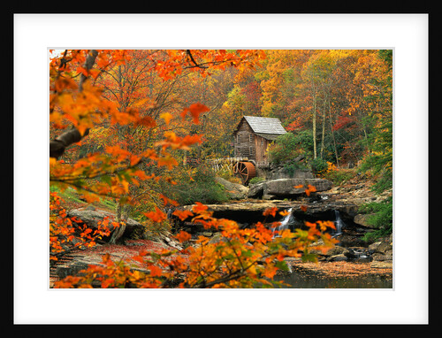 Glade Creek Grist Mill by Anonymous