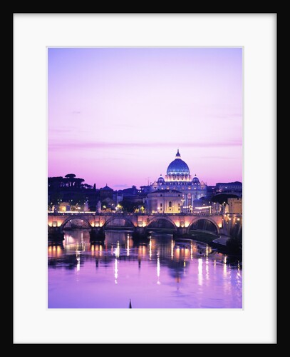 Sant'Angelo Bridge over Tiber River by Anonymous