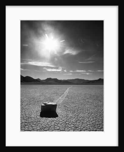 Rock at Racetrack Playa by Anonymous