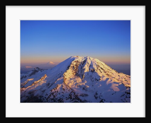 Aerial View of Mount Rainier by Anonymous