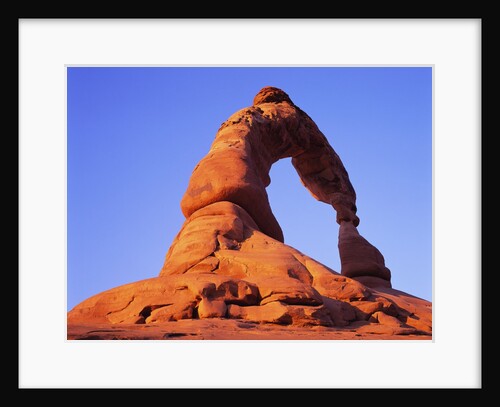Sun Setting at Delicate Arch by Anonymous