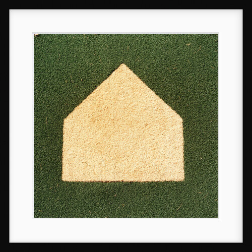 Home Plate on an Artificial Turf Field by Anonymous
