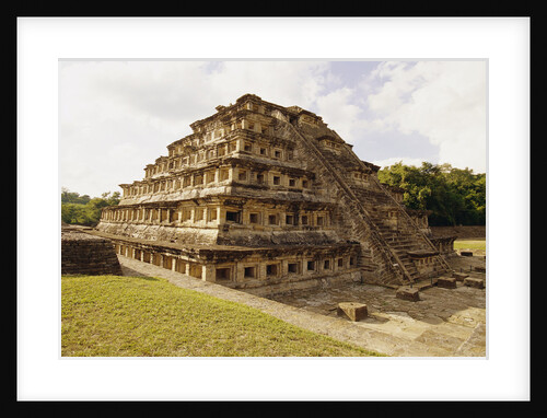 Pyramid of the Niches at El Tajin by Anonymous