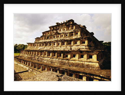 Pyramid of the Niches at El Tajin by Anonymous
