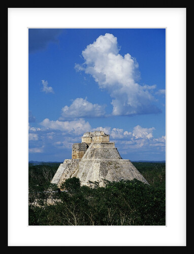 Pyramid of the Magician at Uxmal by Anonymous