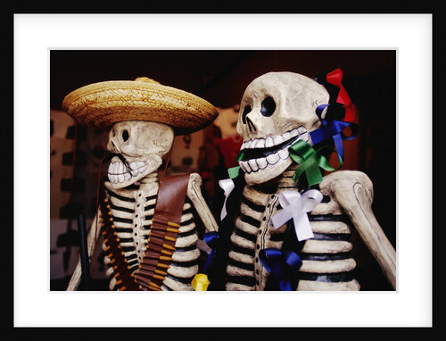 Day of the Dead Skeleton Figures by Anonymous