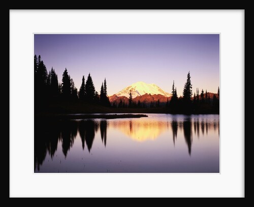 Mount Rainier from Tipsoo Lake by Anonymous
