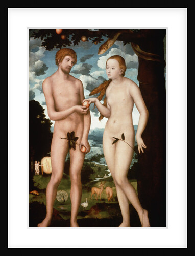 Adam and Eve by Lucas Cranach the Elder