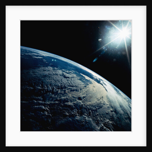 Earth Seen from Space Shuttle Discovery by Anonymous
