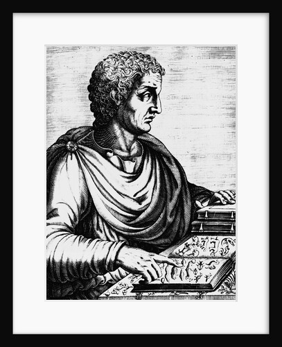 Engraving of Pliny the Elder by Anonymous