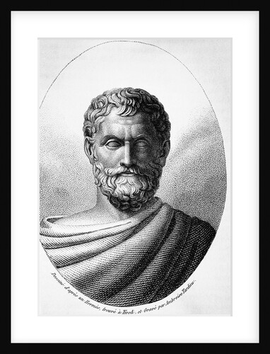 Portrait of Thales of Miletus by Ambrose Tardieu