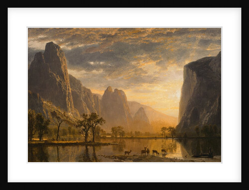Valley of the Yosemite by Albert Bierstadt