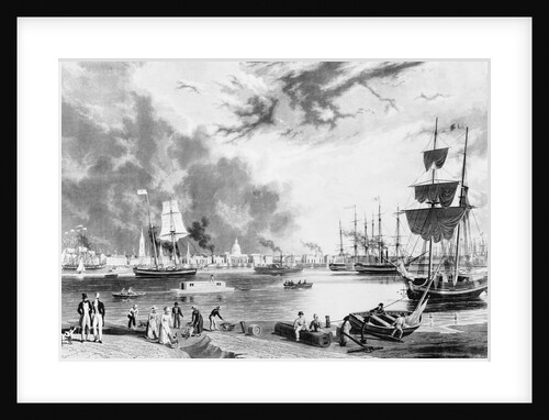 Mississippi Riverfront at New Orleans by Anonymous