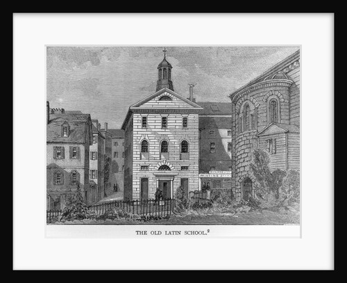 The Old Latin School Illustration by Anonymous