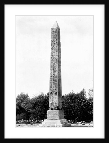 Cleopatra's Needle in Central Park by Anonymous