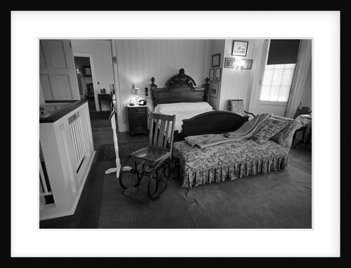 Interior of FDR's Room in Hyde Park, NY by Anonymous