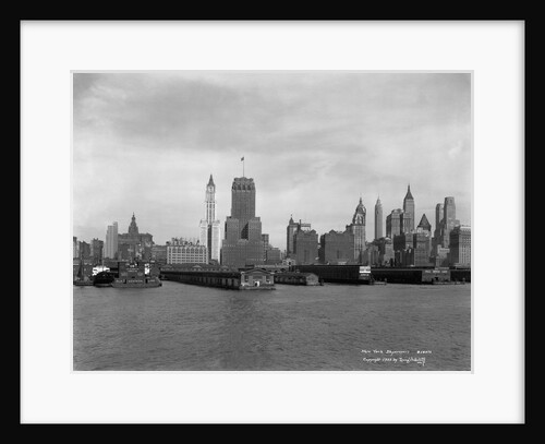 New York Skyline by Anonymous