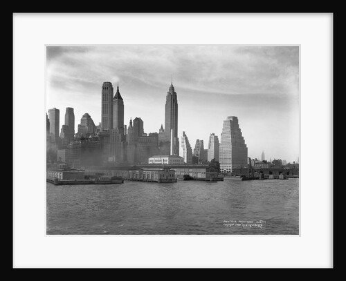 New York Skyscrapers by Anonymous