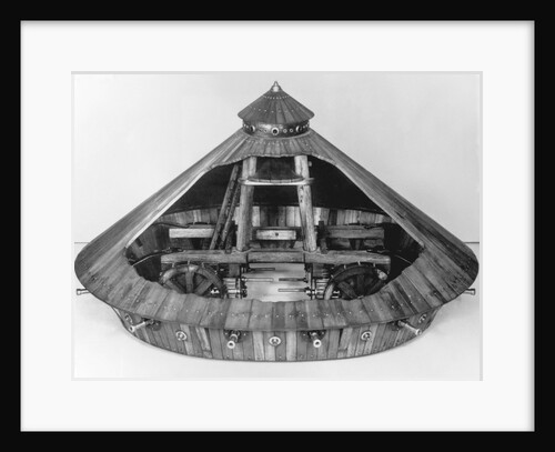 An Armored Car Based on a Drawing by Leonardo da Vinci