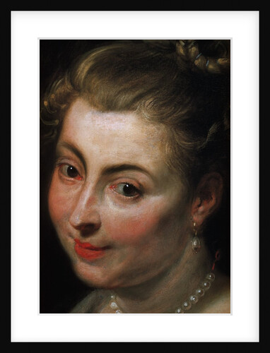Detail of Face from Isabella Brant as Glycera by School of Peter Paul Rubens