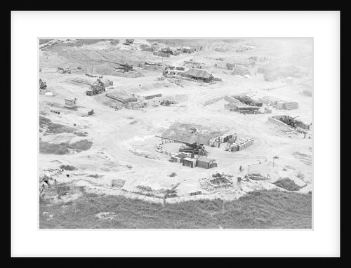 175mm Guns at US Base by Anonymous