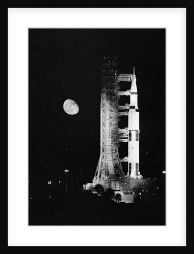 Apollo 11 Spacecraft Ready For Liftoff by Anonymous