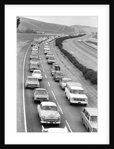 Traffic Jam Due To Rolling Stones Concer by Anonymous