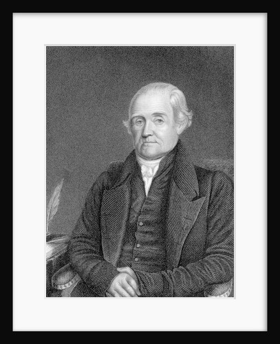 Engraving of Portrait of Noah Webster by Anonymous