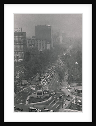 Dense Smog Surrounding Mexico City by Anonymous