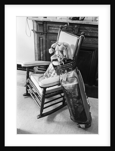 John F. Kennedy's Golf Bag by Anonymous
