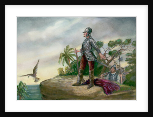 Balboa's Discovery of the Pacific by Clyde O. De Land