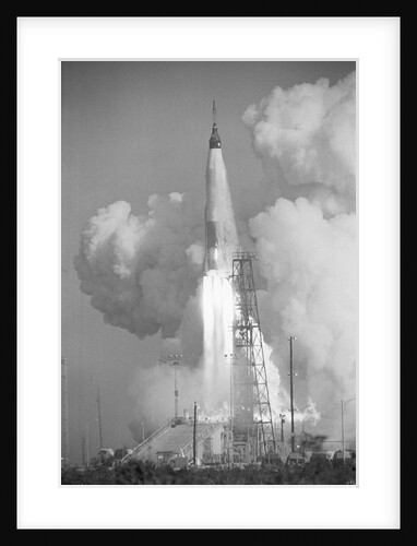 Rocket Ship Takeoff by Anonymous