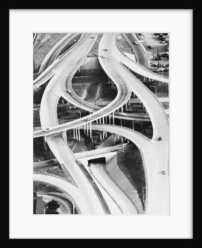 Four-Level Interchange at Turnpike by Anonymous