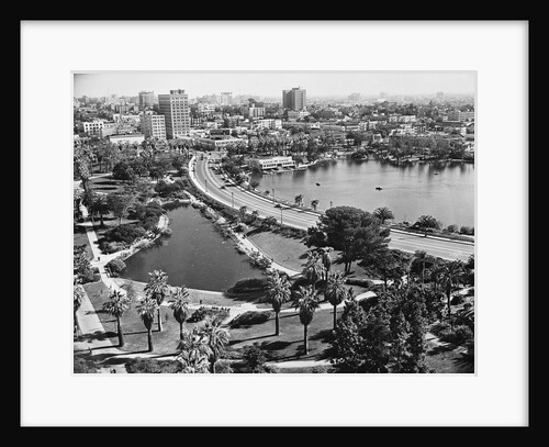Aerial View of Los Angeles by Anonymous