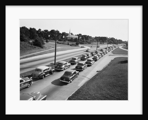 Traffic on a Long Island Parkway by Anonymous