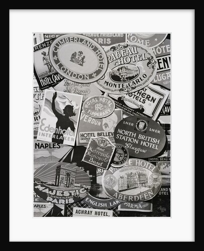 European Hotel Labels by Anonymous