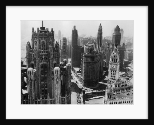 Chicago Skyscrapers in the Early 20th Century by Anonymous