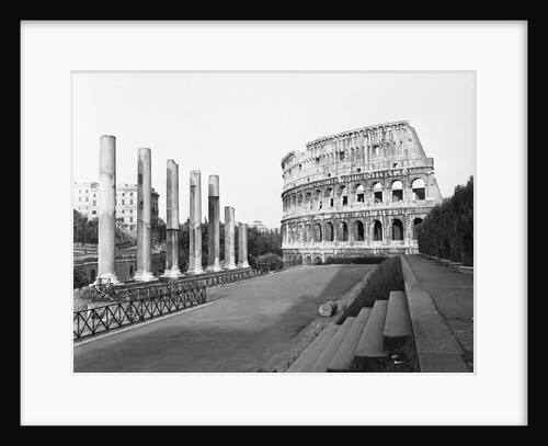 Colosseum From Temple by Anonymous