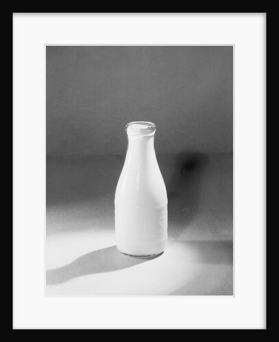 Quart Bottle of Milk by Anonymous
