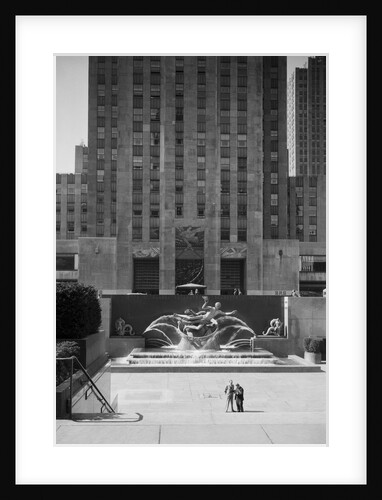 View of Rockefeller Plaza by Anonymous