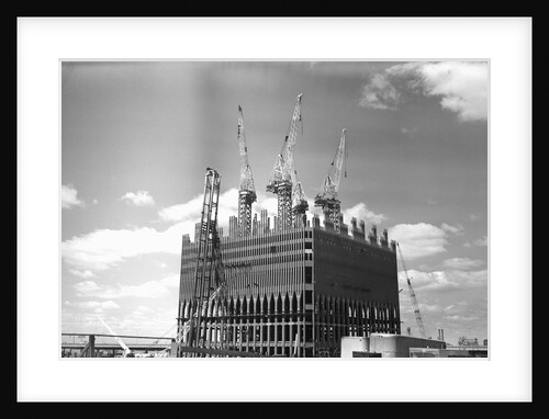 World Trade Center Under Construction by Anonymous