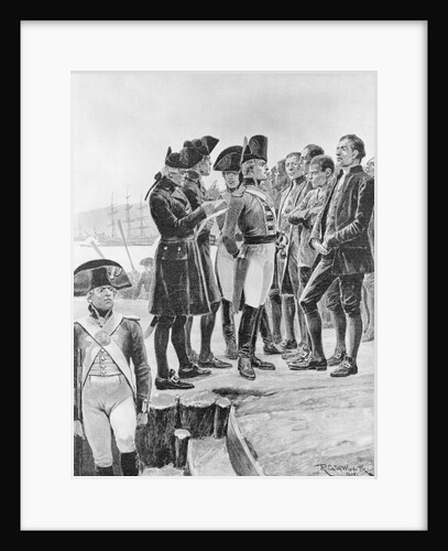 An Inspection Of Convict Settlers,Sydney by Anonymous
