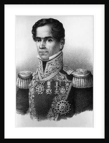 Portrait of General Antonio Lopez de Santa Anna by Anonymous